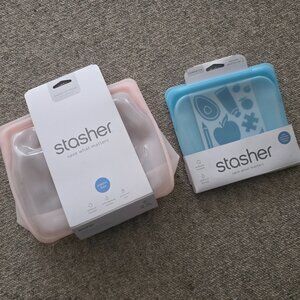 Stasher BRAND NEW Set: one Stand-up Mega and one Sandwich